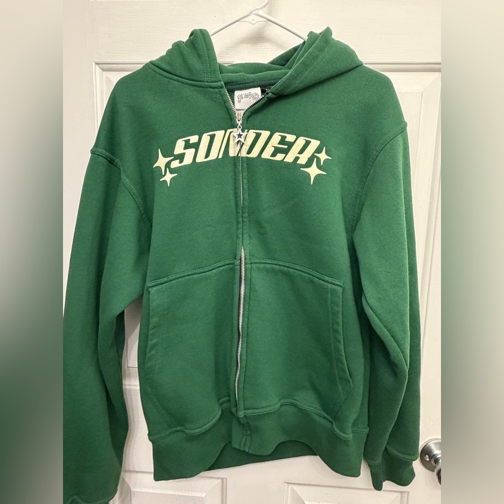 Green  Hoodie